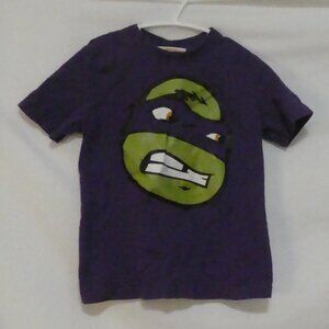NICKELODEON size 4 Purple Teenage Mutant Ninja Turtles Donatello Cotton T-Shirt